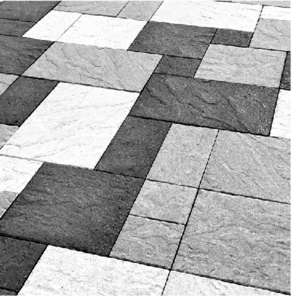 Textured concrete surface sample